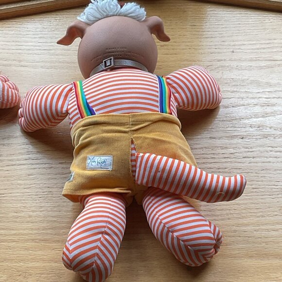 Vintage 1985 Xavier Roberts Coleco 14” Cabbage Patch Koosas Dog Sqwash Morris - Picture 11 of 15